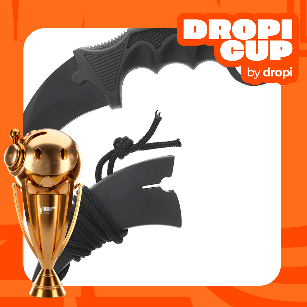 Cuchillo Karambit táctico Dropi Cup